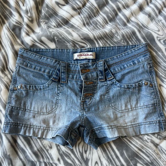Vintage jean shorts - Picture 1 of 3